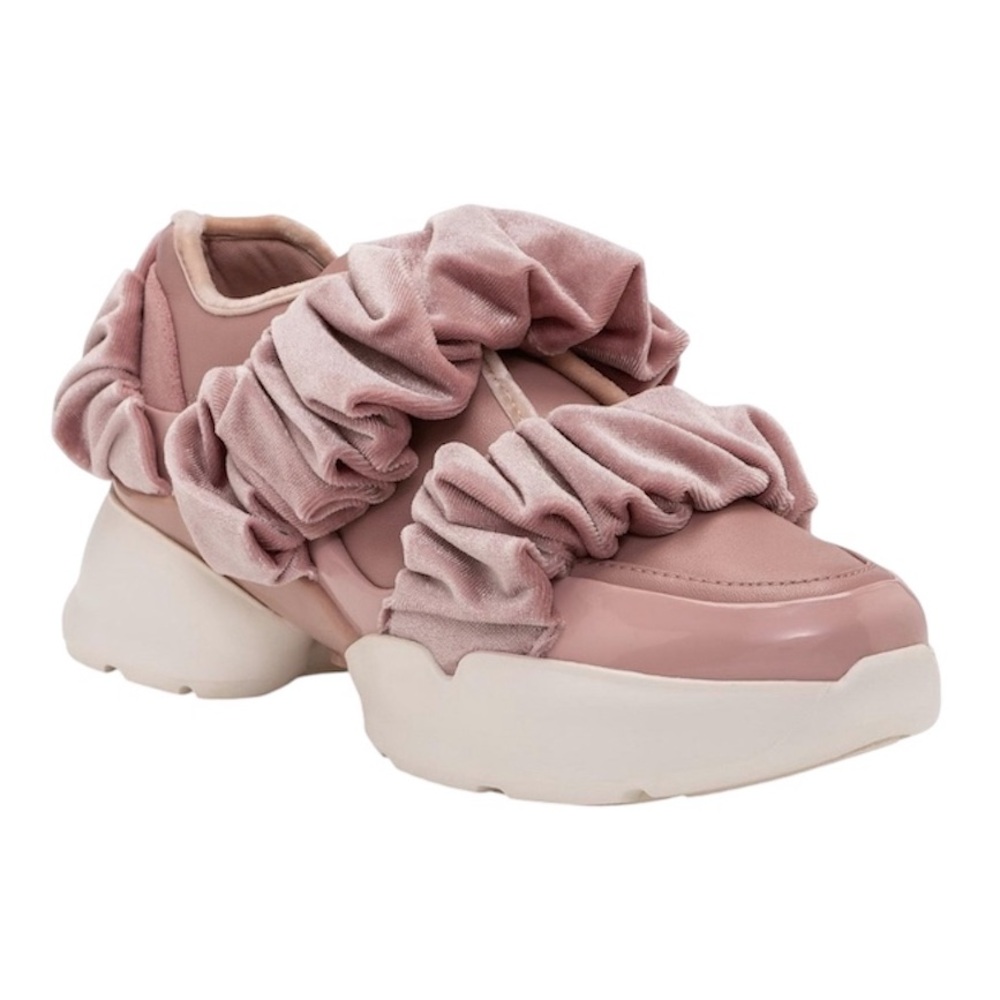 Kate Spade Scrunchie Sneaker Size 10
